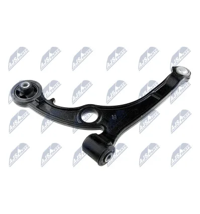 Braccio di sospensione anteriore per Fiat Stilo 01-2003-12 Inferiore destro - Solido