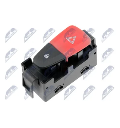 Hazard warning light switch for Renault dacia