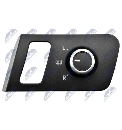 Commande ajustage du miroir pour Volkswagen
