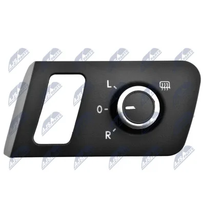 Commande ajustage du miroir pour Volkswagen