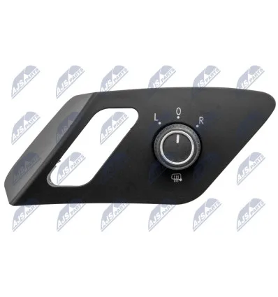 Commande ajustage du miroir pour Volkswagen