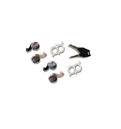 Lot de 4 Serrures de portes Renault Master 2 Mascott Opel Movano interstar 2 clés