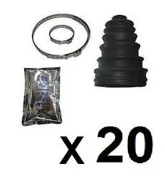 Lot de 20 soufflets de cardans universels