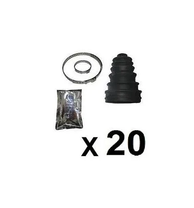 Lot de 20 soufflets de cardans universels
