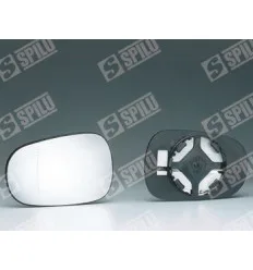 Glace de rétroviseur dégivrant gauche pour Renault Clio Mégane Scénic