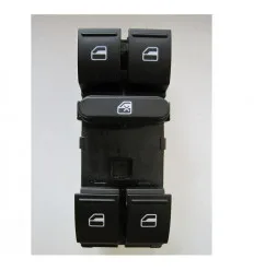 Commande bouton de lève-vitre pour Volkswagen Golf 5 Passat Jetta Touran Volkswagen Polo Ibiza Altea Leon Toledo