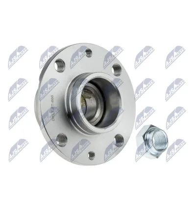 Kit de roulements de roue pour Fiat,abarth,lancia,seat,alfa romeo