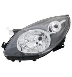 Phare avant gauche pour Renault Twingo fond noir