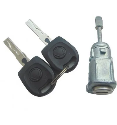 Front Left Door Lock Barrel Vw Golf 4 Bora Polo 9N Fox