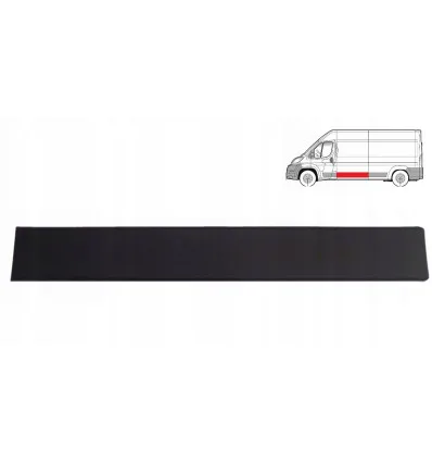 Baguette de protection latéral arrière gauche pour Citroën jumper 2 Fiat ducato 3 Peugeot boxer