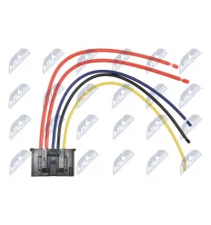 Prise de branchement résistance de chauffage Nty erd-ft-002k pour Alfa romeo Citroën jumper 2 Fiat ducato 3 punto Opel Peugeot