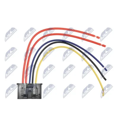 Prise de branchement résistance de chauffage Nty erd-ft-002k pour Alfa romeo Citroën jumper 2 Fiat ducato 3 punto Opel Peugeot