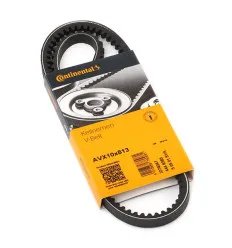Courroie d'accessoire Continental AVX10X813 pour Alfa romeo Audi Bmw Fiat Ford Lancia Opel Peugeot Renault Rover Seat Volkswagen