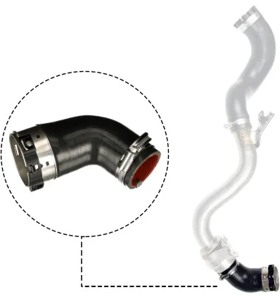 Durite de surralimentation d'air inférieur Gates 09-1303 pour Opel Renault Vauxhall