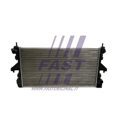 Engine cooling radiator compatible with Peugeot Citroën