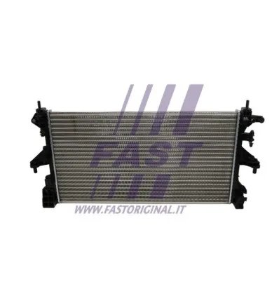 Engine cooling radiator compatible with Peugeot Citroën