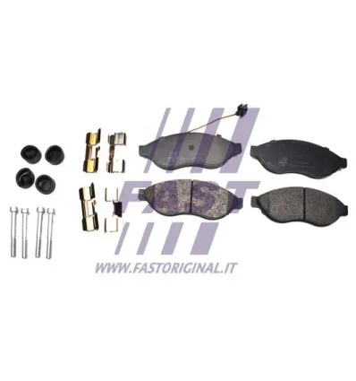 Kit de plaquettes de frein frein à disque compatible pour Fiat Peugeot Citroën