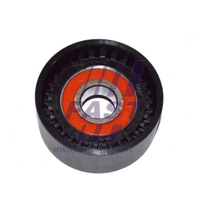Poulie renvoi/transmission courroie trapézoïdale à nervures compatible pour Renault Dacia Mitsubishi Opel Vauxhall Nissan