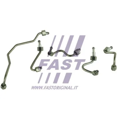 High-pressure injection pipe compatible with Fiat Peugeot Citroën