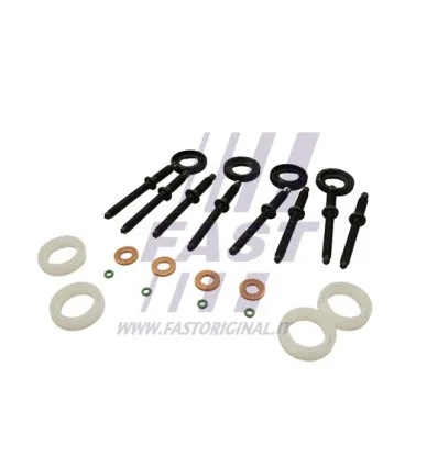 Injector seal kit compatible with Saab Citroën Opel Fiat Alfa Romeo Vauxhall Mazda Lancia Kia Peugeot BMW Ford Renault Hyu