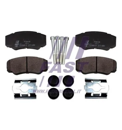Brake pad kit for disc brake compatible with Peugeot Fiat Citroën