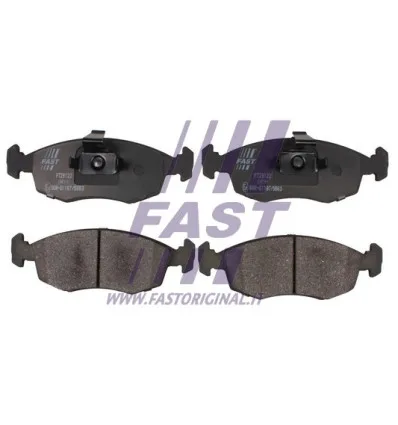 Brake pad kit for disc brake compatible with Fiat