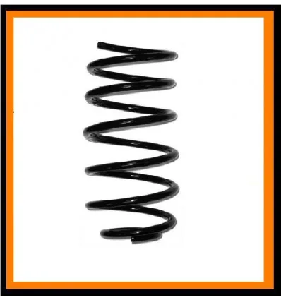 Front Shock Absorber Spring Renault Clio 2 1.4 - 1.6
