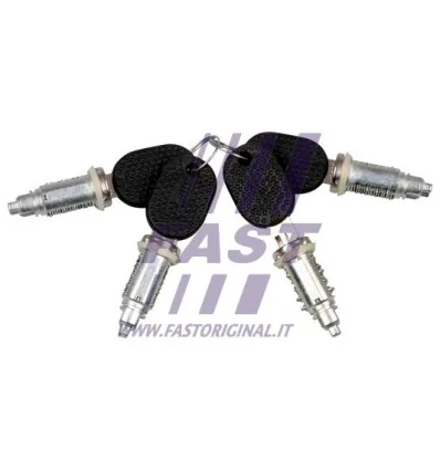 Lock cylinder set compatible with Peugeot Fiat Citroën