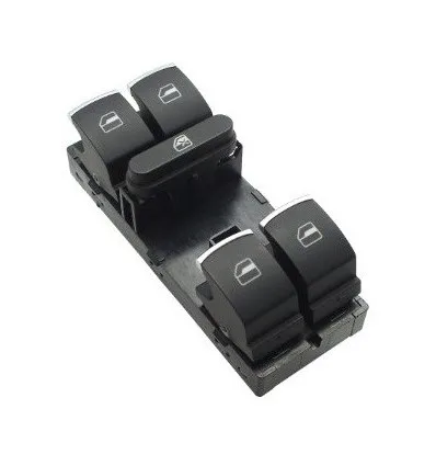 Window winder button control with Volkswagen Seat chrome