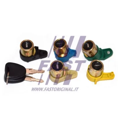 Jeu de cylindres de serrures compatible pour Renault