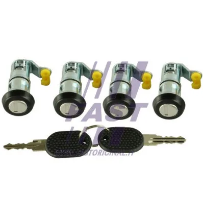 Jeu de cylindres de serrures compatible pour Iveco
