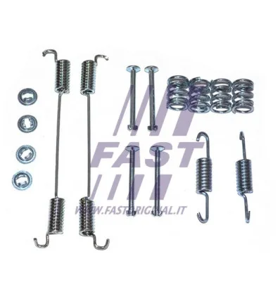 Brake jaw accessory kit compatible with Fiat