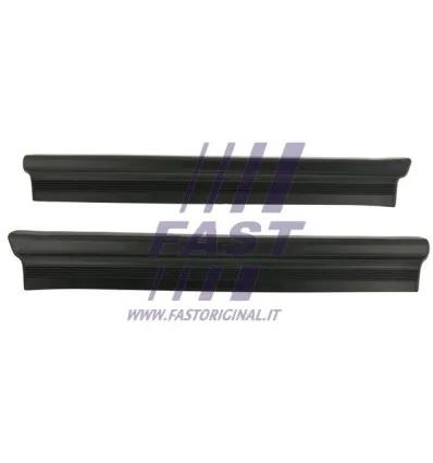 Set of wiper blades and protective strips compatible with Mercedes-Benz