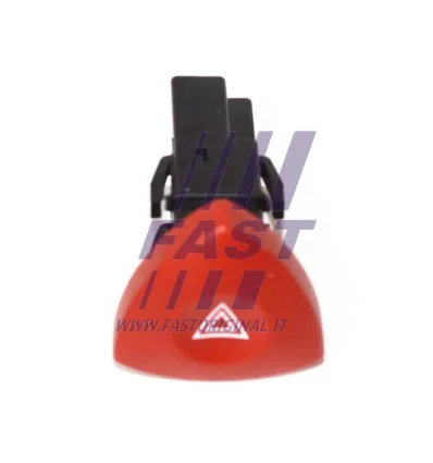 Hazard warning switch compatible with Renault