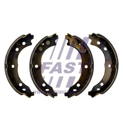 Jeu de mâchoires de frein frein de stationnement compatible pour Fiat Citroën Peugeot