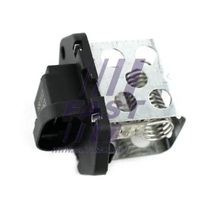 Series resistor electric fan radiator compatible with Renault