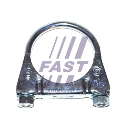 Metal exhaust clamp compatible with Mazda Citroën Peugeot