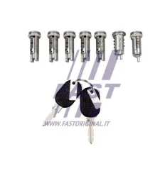 Jeu de cylindres de serrures compatible pour Fiat