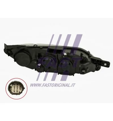 Headlight compatible with Fiat Peugeot Citroën