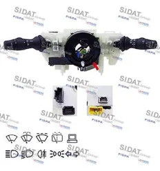 Contacteur tournant Sidat 431036 pour Renault Megane Scenic