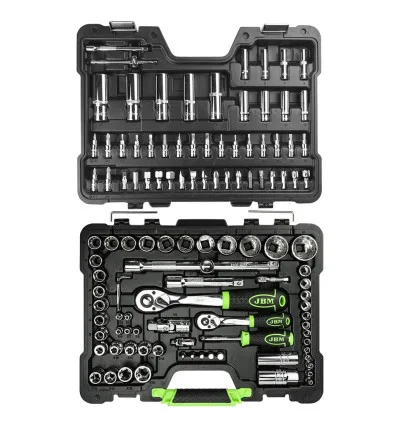 Coffret de douilles 113 pièces 12 pans