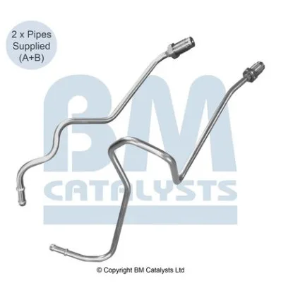 Conduite à pression de filtre à particules Bm Catalysts PP11188A pour Citroën Peugeot
