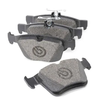 Jeu plaquettes de frein arrière Brembo P 85 125X pour Audi Seat Skoda Volkswagen
