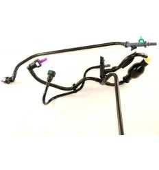 Tuyaux de retour carburant avec pompe d'amorcage pour Citroën C2 C3 Xsara Nemo Peugeot 206 307 Bipper 1.4 Hdi