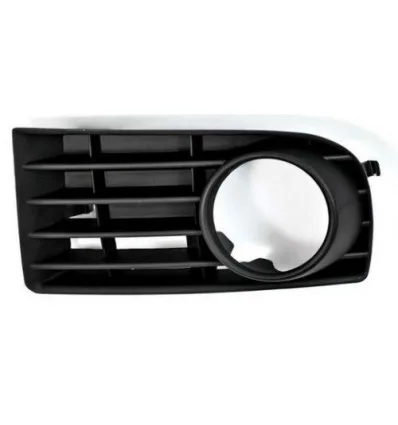 Front left bumper grille Vw Golf 5 with anti fog location