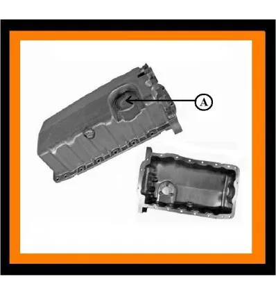 Carter d'huile moteur aluminium pour Audi Volkswagen Škoda 2.0 tDi après 2003
