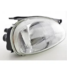 Opel Corsa B right optics and manual adjustment combo