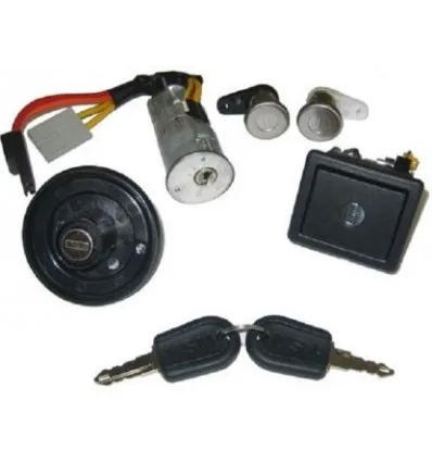 Kit Neiman serrure porte coffre bouchon a essence Renault clio 1
