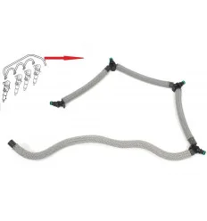 Tuyaux de retour carburant pour Citroën C4 C5 C8 Picasso Jumpy Peugeot 307 308 407 607 807 Expert 2.0 hdi 16v 2.0JTD