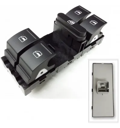 Window switch control Golf 5 Passat Jetta Touran Polo Ibiza Altea Leon Toledo